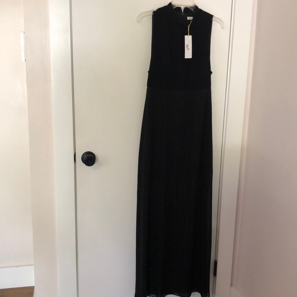 Long black dress